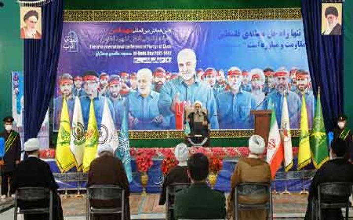آزادسازی قدس مسئله اول جهان اسلام و آرمان شهید سلیمانی است آزادسازی قدس مسئله اول جهان اسلام و آرمان شهید سلیمانی است